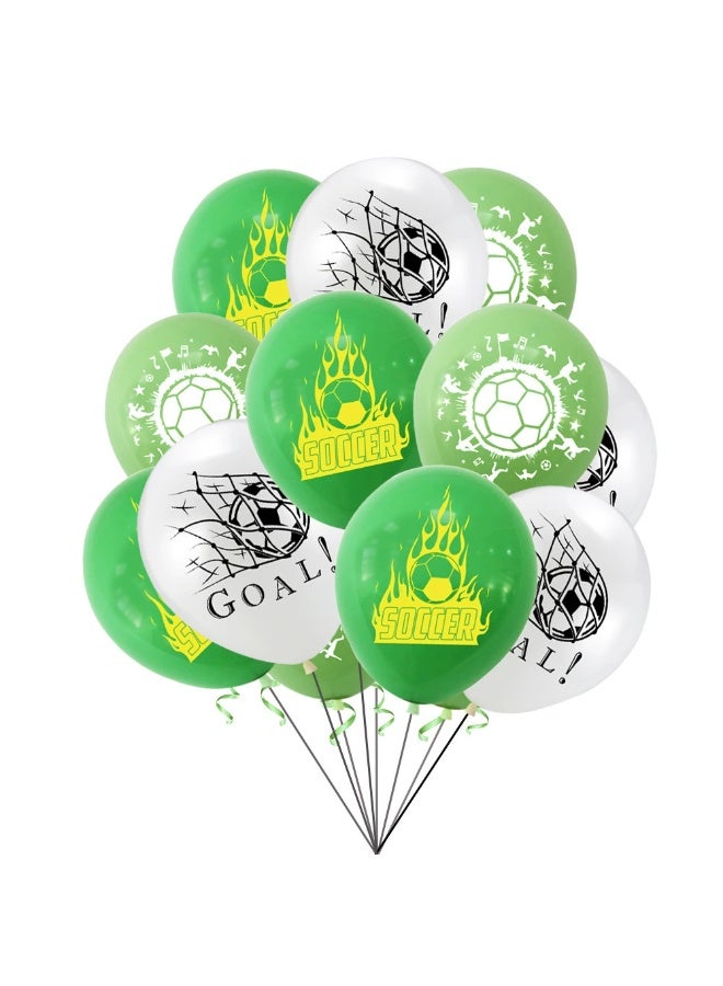 NexusTek Soccer World Cup Party Decorations Balloon Arch Kit with Celebration Banner, Cake Topper, Hanging Decor for Sports Theme Birthday Graduation Backdrop - Image 3